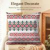 Russian Shading Cushion Cover Natural Linen Organic Fabric DoubleSided Printing Sofa Home Decor Gift Pillow Case