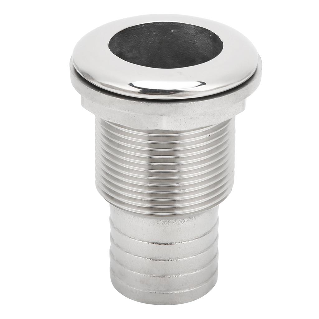 Marine Boat Thru Hull Fitting Connector Stainless Steel Hose Tail Barb Marine Hardware