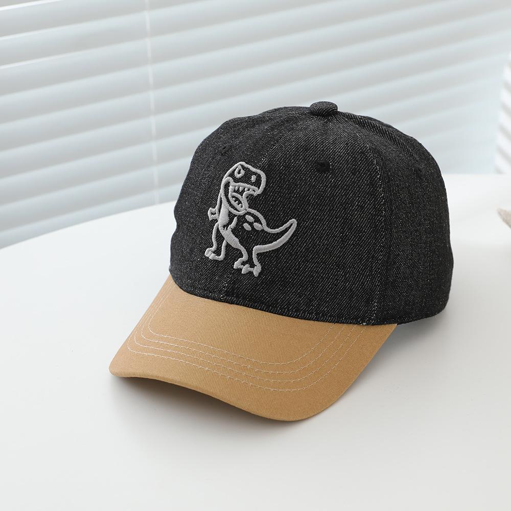 2026 School Boys Baseball Hats Dinosaurs Embroidered Children Outdoor Summer Kids Caps for 2-8Years Baby Sports Hats