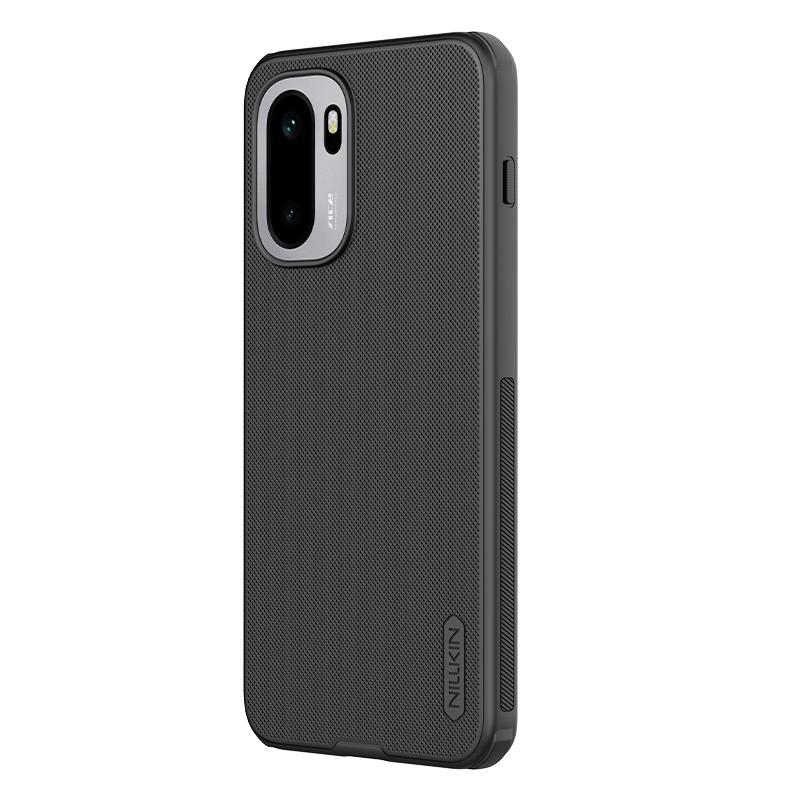 Shield Pro Black Case for OnePlus Ace6/Ace6T, Full-Cover Matte Anti-Slip Anti-Drop Sweat-Resistant Slim Protective Case