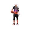 Adidas SS24 Lace Logo Print Slim Fit Straight Leg Casual Comfortable Sports Basketball Pants Men Pants Black JI9759