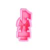 Bowknot Baking Molds Bow Number Silicone Mould Handmade Epoxy Resin Casting Molds DIY Cake Chocolate Decorating Tool