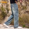 JEEP Men's Summer Loose Straight-Leg Jeans