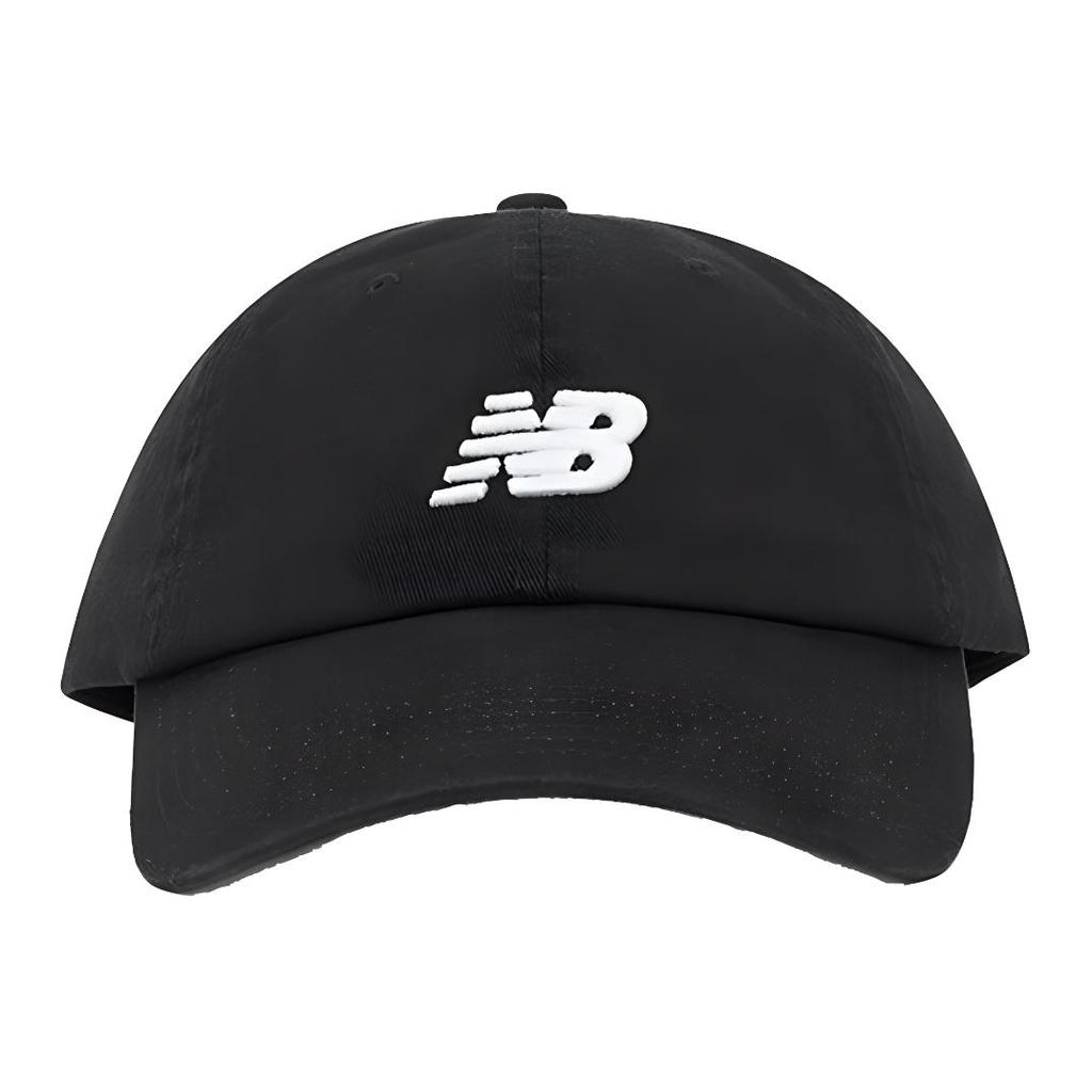 New Balance Cotton Baseball Caps Unisex Black New Balance LAH91014-BK