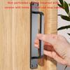 Set of 2 Multipurpose Barn Door Handles Hole Center Sturdy Aluminum Alloy for Sliding Door In Bathroom and Kitchen