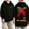 Horký Rapper The Weeknd Starboy Album Grafická Mikina Pánská Dámská Hip Hop Móda Pop Music Streetwear Pánské Ležérní Vintage Mikiny