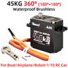 RC Servo 9imod Waterproof Brushless Coreless Servo 50KG 45KG 35KG 25KG Metal Gear Digital Servo for RC Model