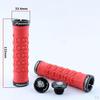 Bike Handlebar Grips with Secure Fasteners Color Selection