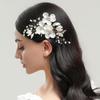 Crystal Pearl Bridal Hair Clips Elegant Bridesmaid Tiara  Wedding Hair Accessories