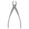 Tagliabranche per Bonsai in Acciaio Inossidabile Argento Bordo Rotondo Manopola Concava Manico Ergonomico Strumenti di Potatura Per Principianti