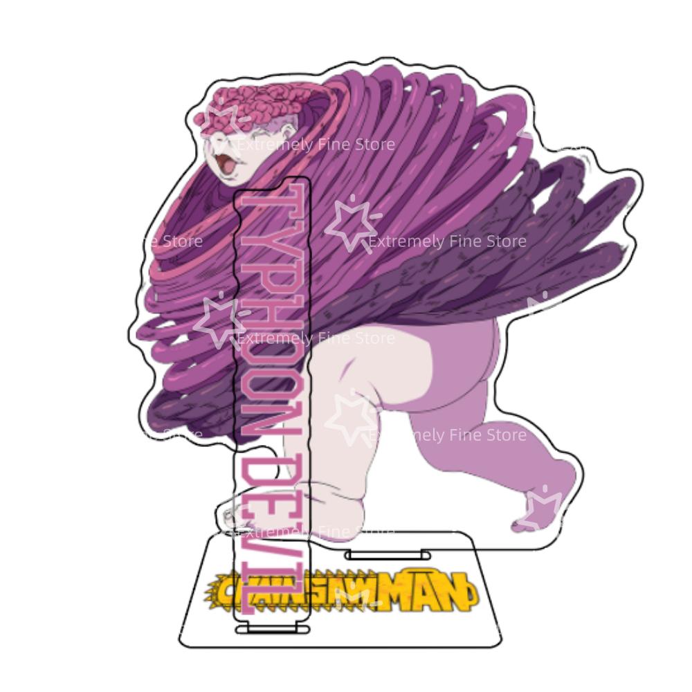 

Chainsaw Man Plate Desk Decor Denji Standing Pochita Model Collection Ornament Accesorios Makima Acrylic Doll Hayakawa Aki Gift