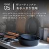 TI:DA Multi Pan 24cm (KKN-TD24M) - Black