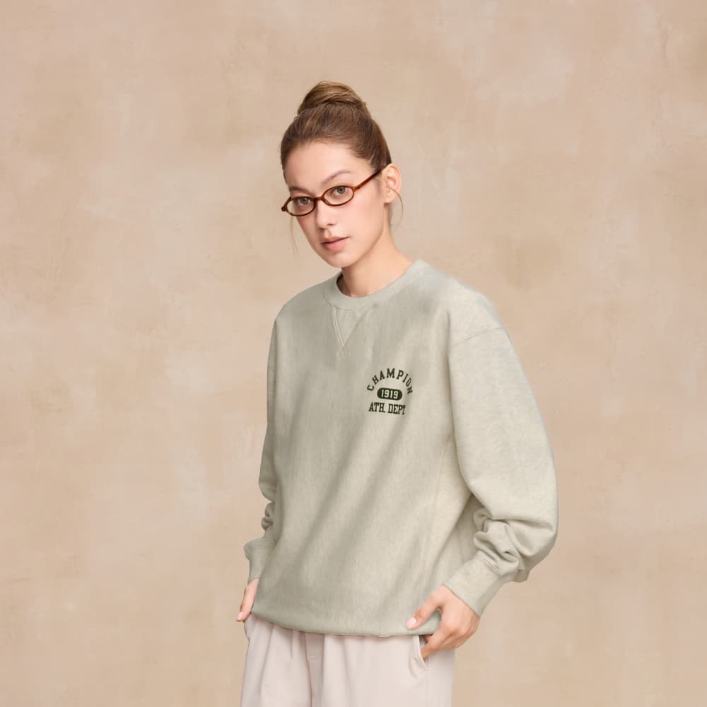 Champion Sweatshirts Unisex Crew Neck Moderate Regular U5CSWSU029
