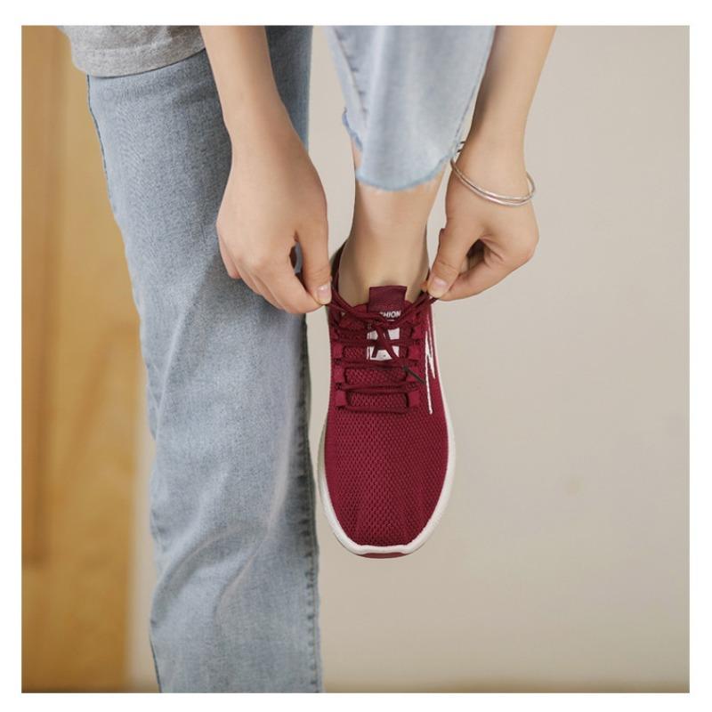Women's Breathable Shoes, Women's Casual Shoes, Sports Single Shoes, Fly Woven Women's Shoes
