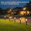 Solar Outdoor Garden Lights Solar Powered Lawn Lamps Landscape Pathway Lighting with Stake for Yard Patio Walkway Outdoor Use