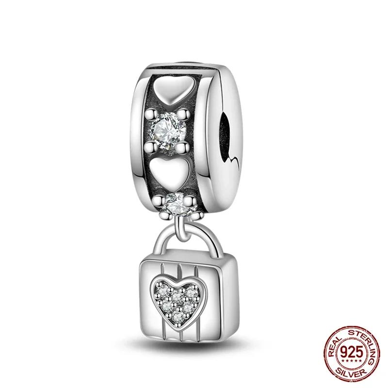 925 Silver Fashion Camera Coffee Cup Flower Charms Beads Fit 925 Original Bracelet DIY Birthday Jewelry Making for Women