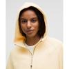 Lululemon Scuba Oversized Half Zip Hoodie Butter Cream