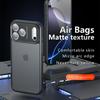 Für iPhone 17 Pro Max Hülle Sturzsicher TPU+PC Matte Rückseite Handyhülle