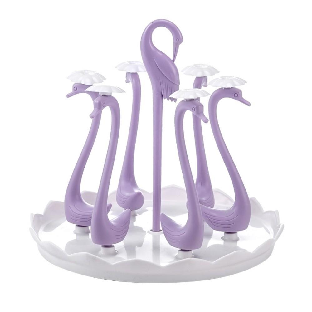 Swan Shaped Cup Support Frame Creative Drinking Cup Drainer Stand Rack  Kitchen Accessories