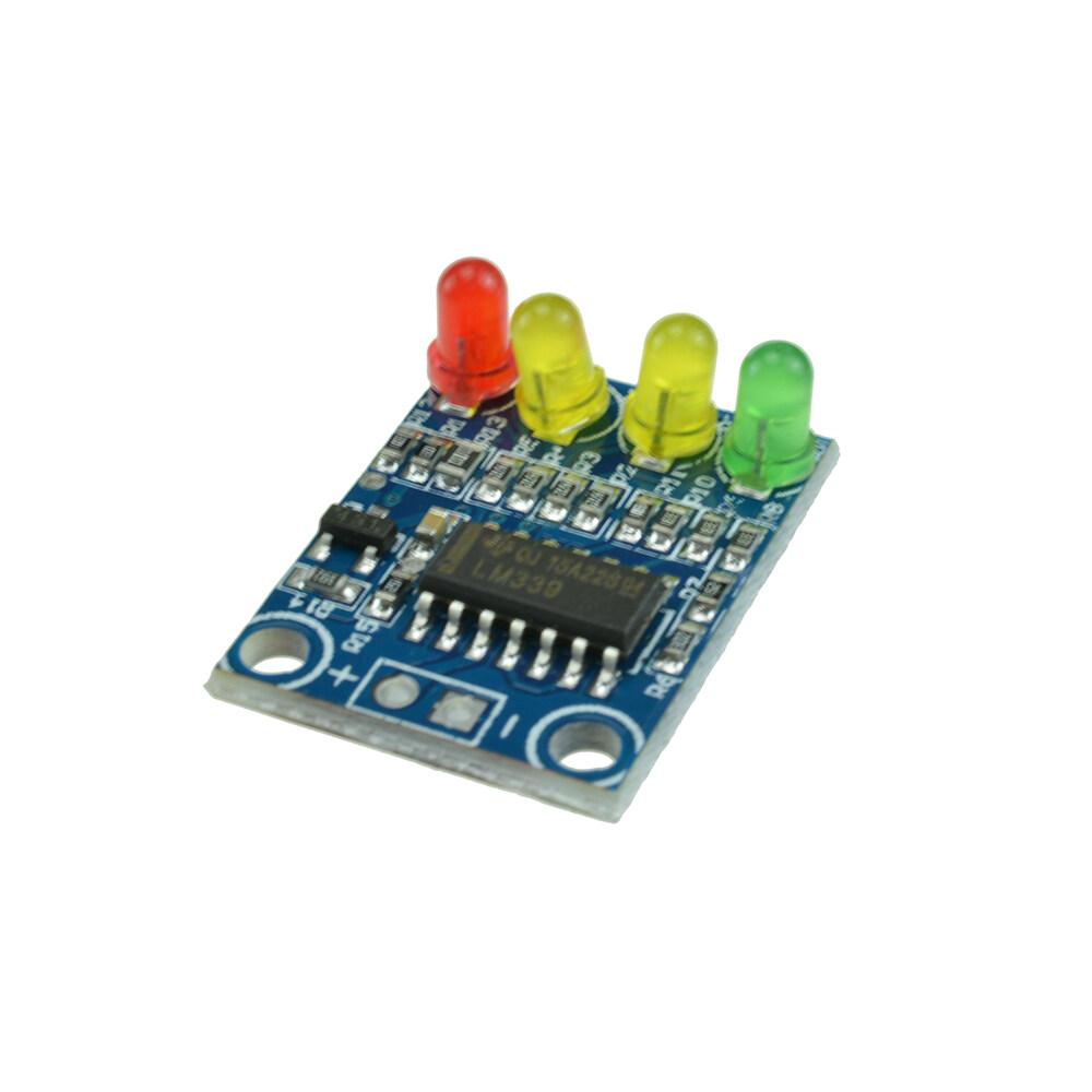 Modul Indikátora Úrovne Batérie 12V 4. Odsek 4 LED Svetlá Indikátora Palubnej Batérie