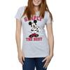 Disney Womens/Ladies Mickey Mouse Simply The Best Cotton T-Shirt
