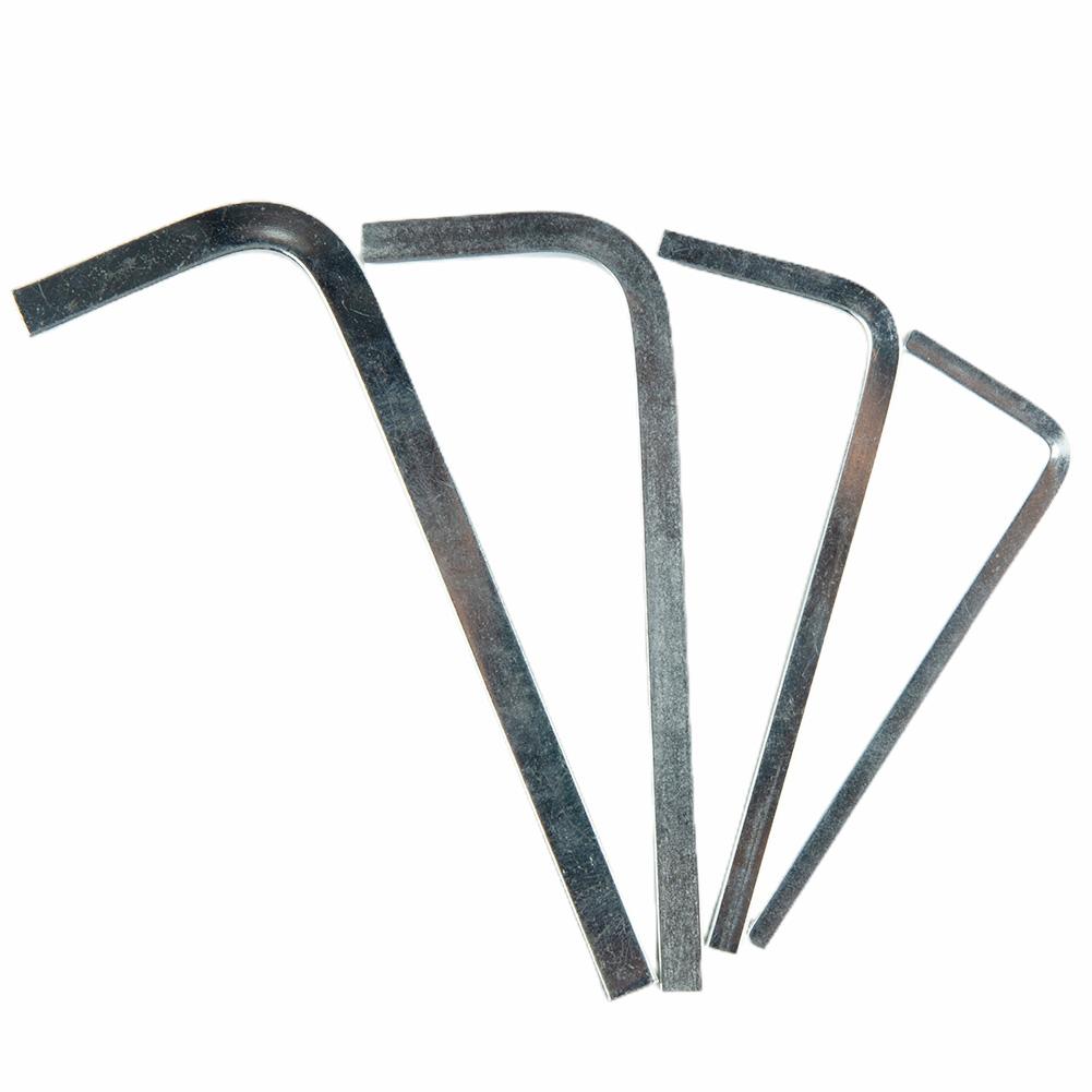 Convenient High Quality Brand New Wrench 3-6mm 4 Point 4Pcs Chromium Vanadium Steel For Tightening Inner Corner L Shape