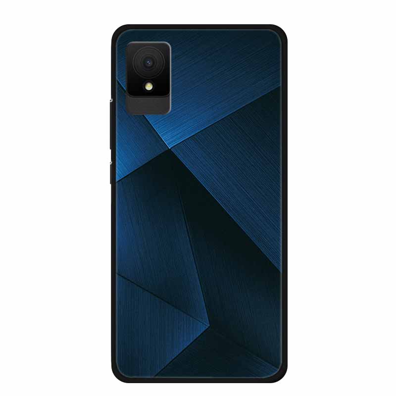 Für TCL 505 Handyhüllen Rückabdeckung Für TCL 502 Schwarzer Rand Silikon TPU Funda für TCL505 Marmor Weiche Hülle Bunte Hülle Bumper