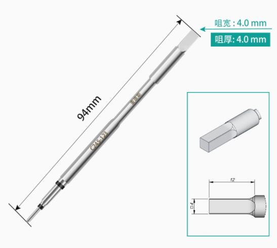 WOZNIAK C245 Constant Temperature Electric Soldering Iron Tips for Iron Soldering Station Heating Core Replacement Head