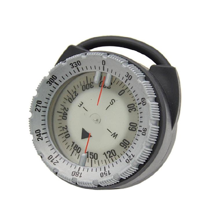 Pipe Clamp Compasses Diving Compasses Outdoor Underwater Glowing Compasses Watertight Water Sport Swimming Compasses