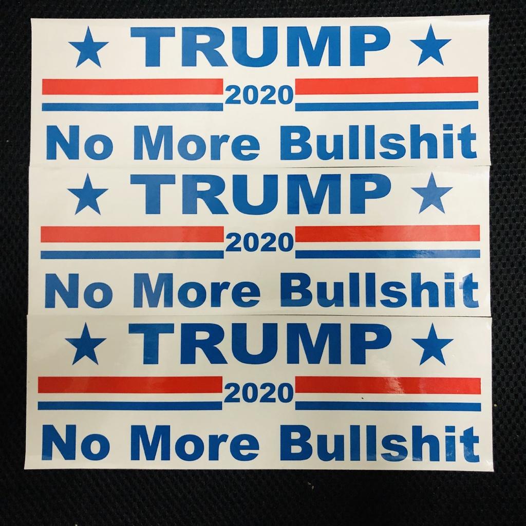 Donald 10pcs Trump Bumper Sticker 2020 Build The Wall Promises Kept Sticker Pack