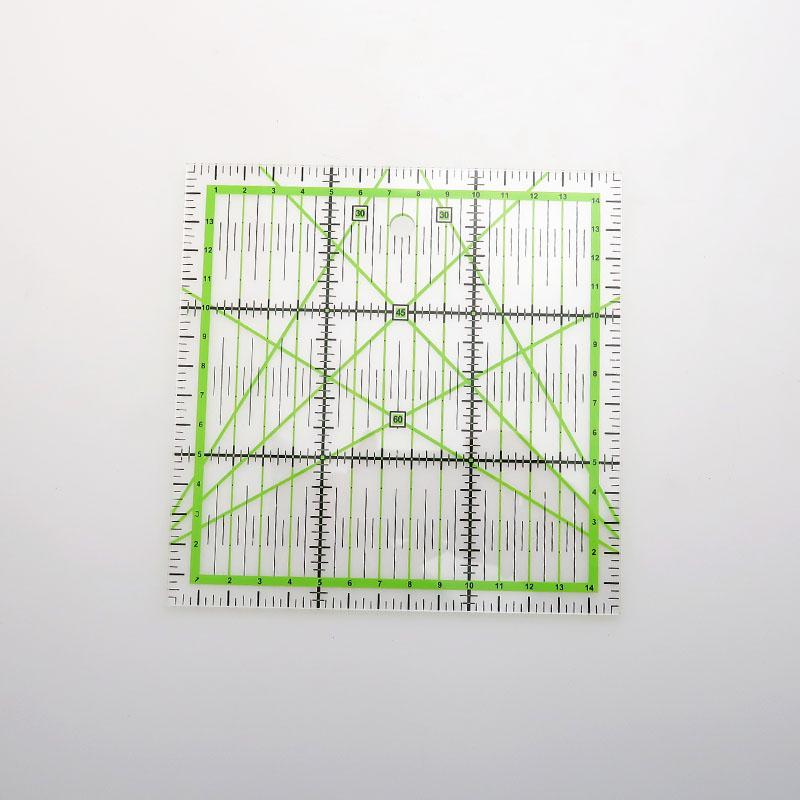 15*15cm Acrylic Quilting Patchwork Ruler Premium Quality Square Sewing Tools DIY 15*15cm Acrylic Quilting Patchwork Ruler Premium Quality Square Sewing Tools DIY