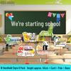 Back To School Classroom Decor: Kindergarten & Primary Opening Ceremony Photo Props