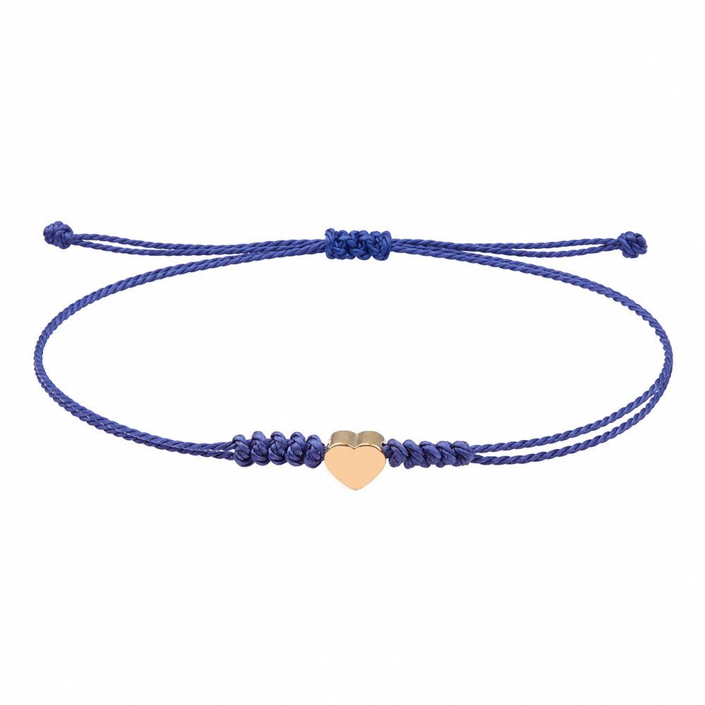 Beliebte Freundschaftsfarbe gewebtes Handseil Europäische und amerikanische vielseitige Legierung Liebespaar Geschenk Schmuck
