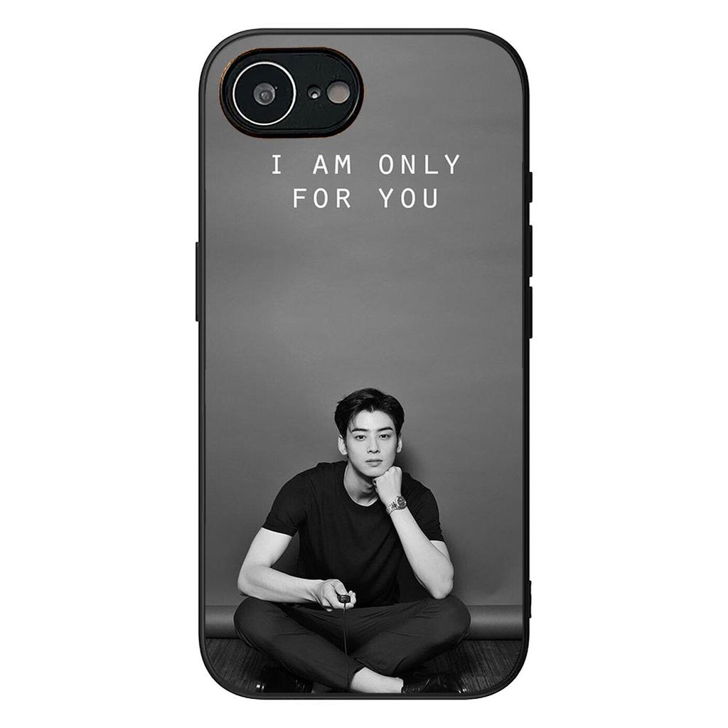 Cha EunWoo Eun Woo Phone Cover for Samsung Galaxy S22 S21 S20 FE Ultra Plus A35 A36 A37 A33 A34 A04 A71 Protective Case