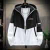 Herren Sommer Hautmäntel Herren Ultraleicht UV Sonnenschutz Große Größe Kapuzen Windbreaker Jacke Herren Gestreifte Freizeit Oberbekleidung