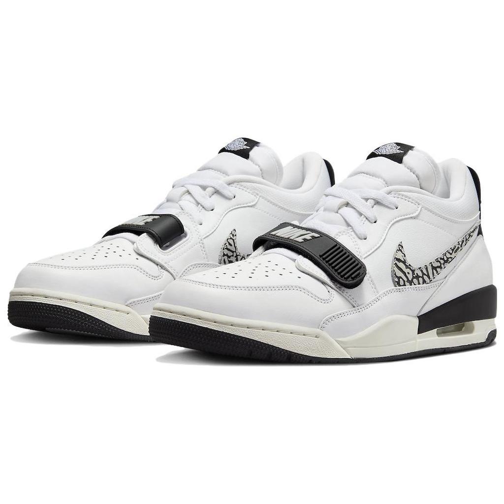 Air Jordan Legacy 312 Low Elephant Swoosh Herren Sneaker Weiß Schwarz Sail CD7069-110