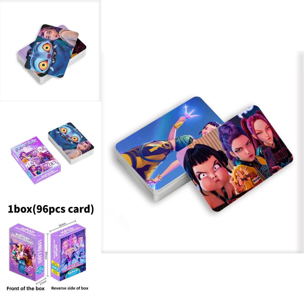 Kpop Demon Hunters Photo Stickers Postcard Collectors Card For Fans And Gifts