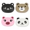 Auto Back Seat Table Drink Food Cup Tray Holder Stand Folding Car Drink Holder Cartoon Baby Dinner Plate for Car Kids