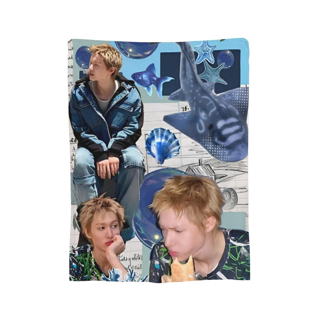 CORTIS Täcke K-popgrupp Fleecepläd Sovkläder Soffdekoration Ultralen Varm Sängkläder,