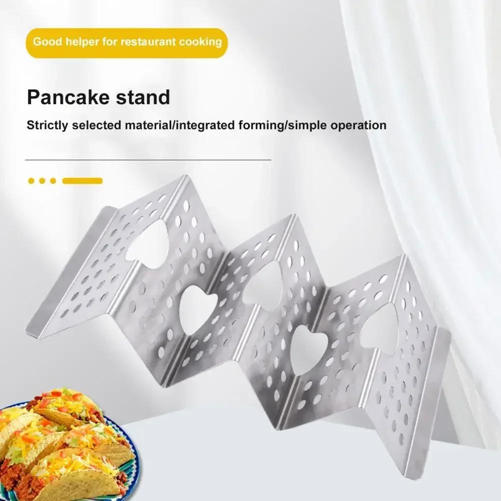 Creative Fashion Taco Stand Each Can Hold 3 Tacos Uniform Mesh Storage Taco Tray Mexican Pancake Stand Taco Holder Household Sup