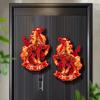 Lucky Horse Year Couplet 2026 Chinese New Year Decor Door Stickers  For Spring Festival Traditional