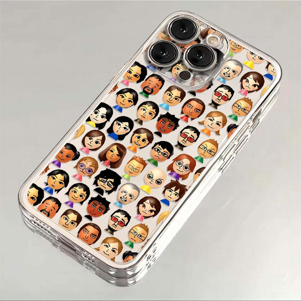 

Full Screen Character Personalized Phone Case For iPhone 17e 17 16e 16 15 14 13 12 Mini Air Pro Max X XR XSMax Plus Transparent iPhone 15 Pro