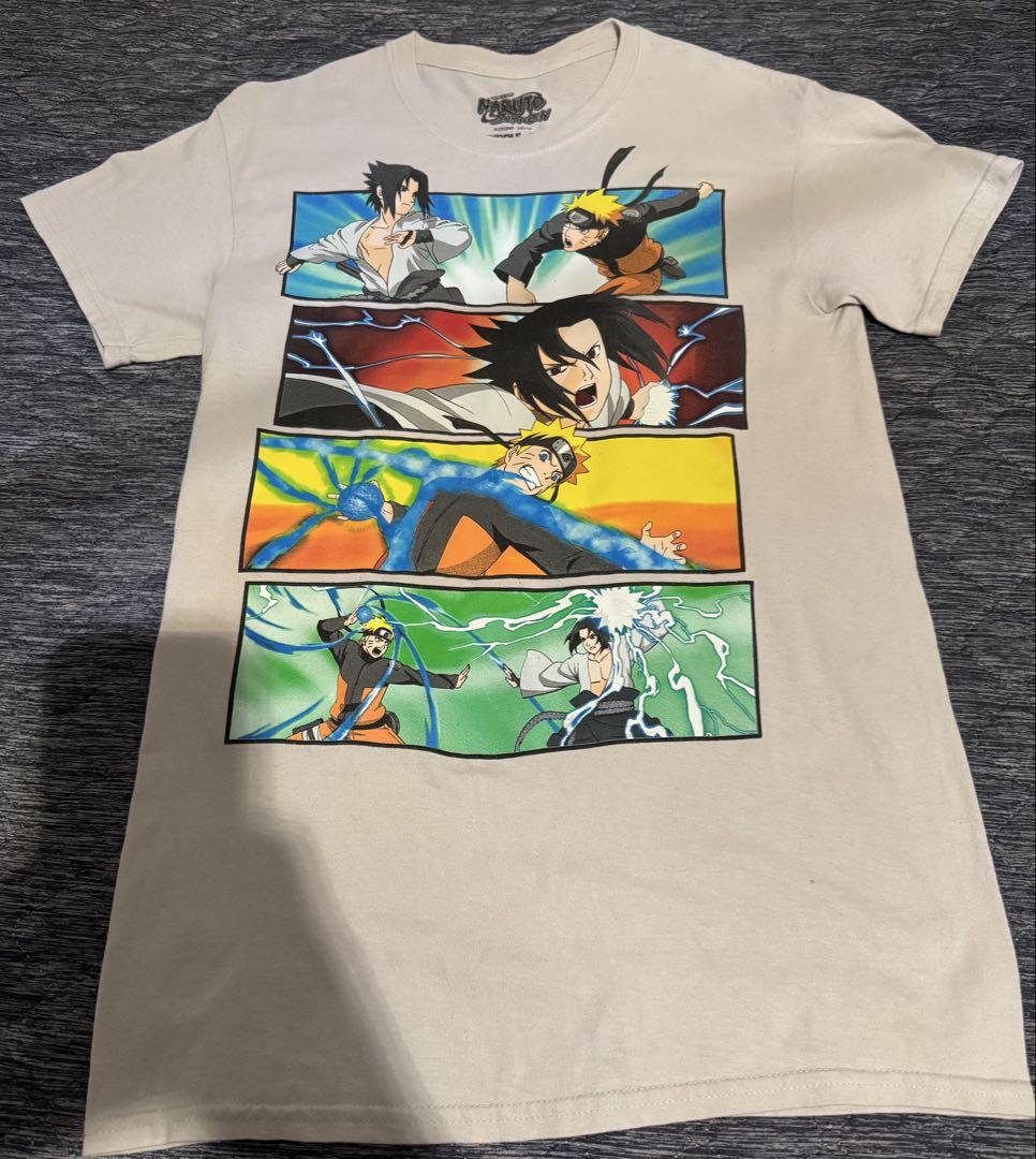 

[USED] Naruto Sasuke Vintage T-Shirt Anime Print 00s