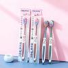 4 Packs High-End Caring Soft Nylon Bristle Toothbrush Set, Ergonomic Handle, Ideal Choice For Travel And Hotels