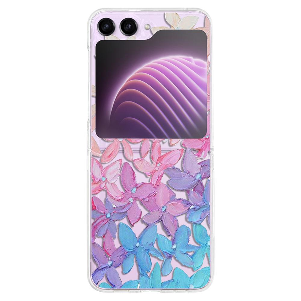 

Pattern Printing Phone Case for Samsung Galaxy Z Flip5 5G,Anti-scratch PC Phone Cover Z59