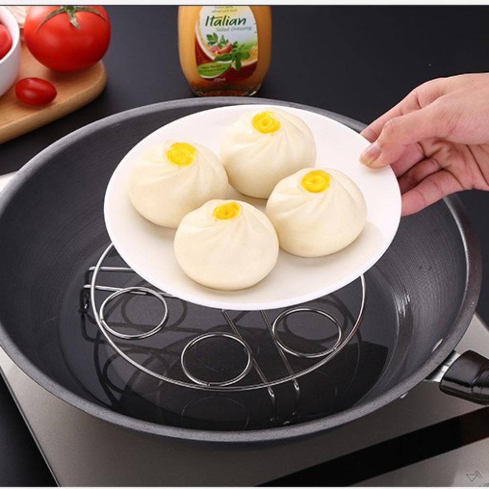 Tripod Egg Steaming Rack Multifunctional Insulated Shelf For Electric Rice Cooker