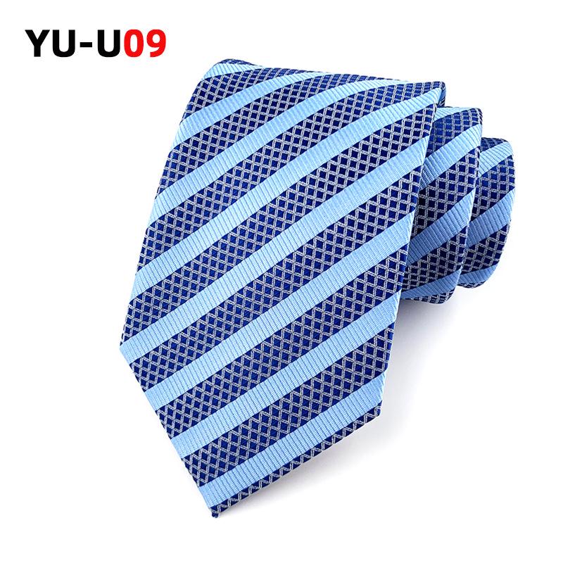 

2025 Новый 8 см Профессиональный Полосатый Формальный Деловой Мужской Галстук-Рубашка Комбо