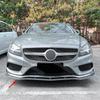 Für Benz CLS W218 X218 2014-2017 3 Stück/Set Auto Frontspoiler Stabiler Auto Frontstoßstangenlippe Kratzfest Dekoration KitGutes Produkt
