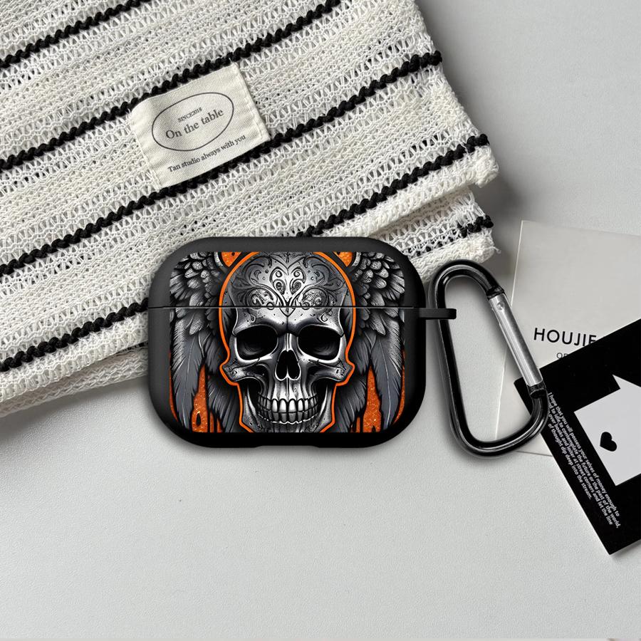Case For Airpods 4 Pro2 2 Pro3 Pro 1 3 Earphone Cases Cover Skull Flower Cool