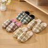 Winter Women Home Slippers Plush Warm Thick Bottom Slides Breathable Soft Non-slip Slippers Indoor Outdoor Men Casual Slippers
